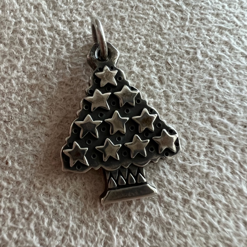 NEW Vintage James Avery retired Christmas tree star ornaments - Picture 2 of 9